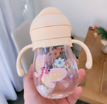 Bambino Cute Baby Bottle / Children's Learning Cup (Single)